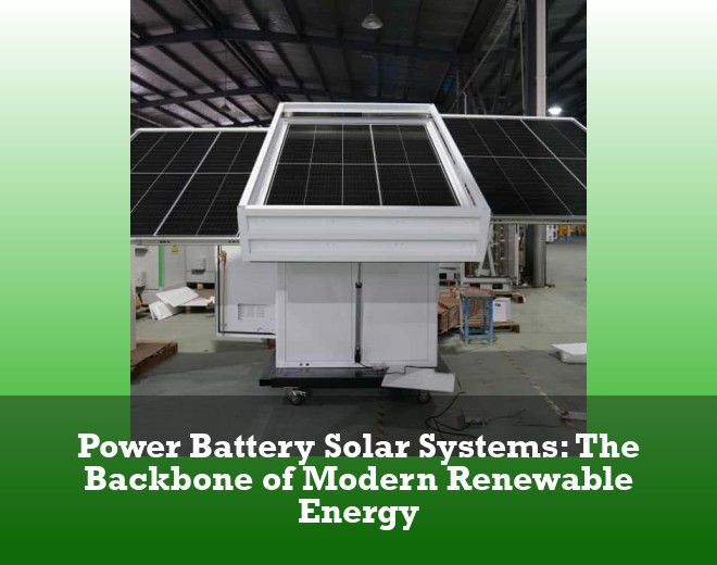 Power Battery Solar Systems: The Backbone of Modern Renewable Energy