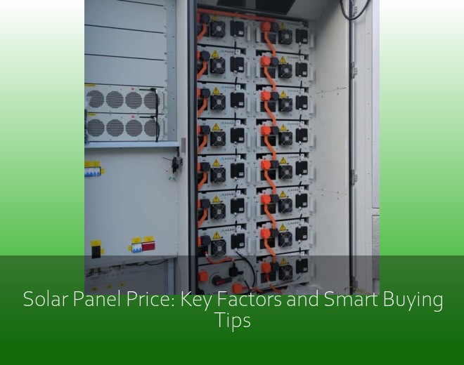 Solar Panel Price: Key Factors and Smart Buying Tips
