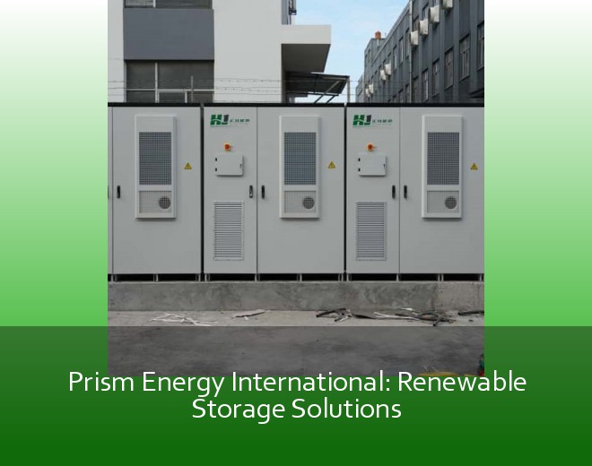 Prism Energy International: Renewable Storage Solutions