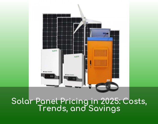 Solar Panel Pricing in 2025: Costs, Trends, and Savings