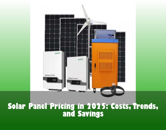 Solar Panel Pricing in 2025: Costs, Trends, and Savings