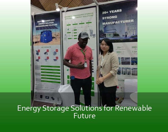 Energy Storage Solutions for Renewable Future