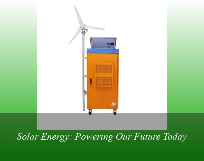 Solar Energy: Powering Our Future Today