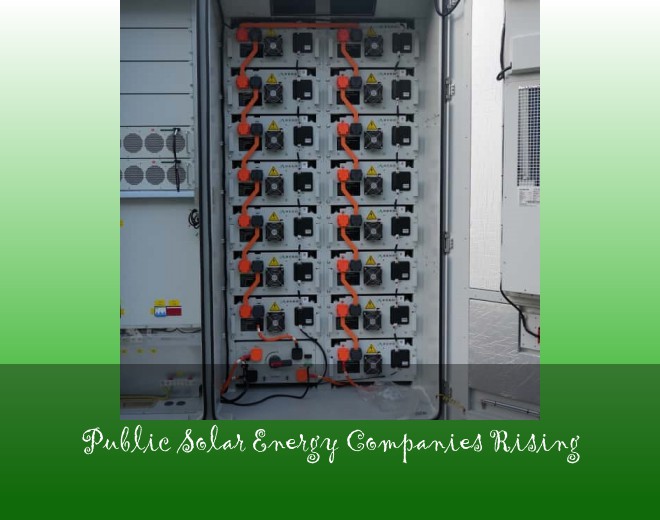 Public Solar Energy Companies Rising