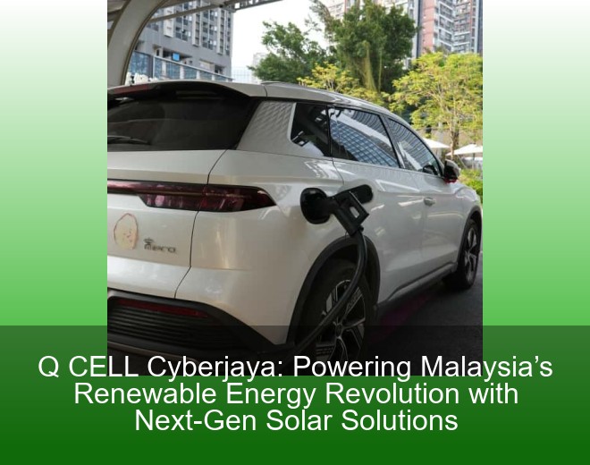 Q CELL Cyberjaya: Powering Malaysia’s Renewable Energy Revolution with Next-Gen Solar Solutions