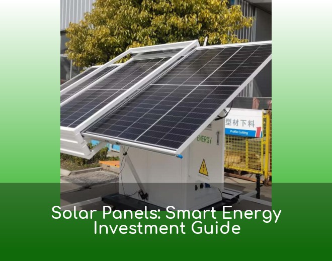 Solar Panels: Smart Energy Investment Guide