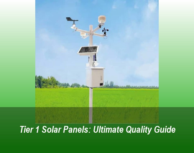Tier 1 Solar Panels: Ultimate Quality Guide