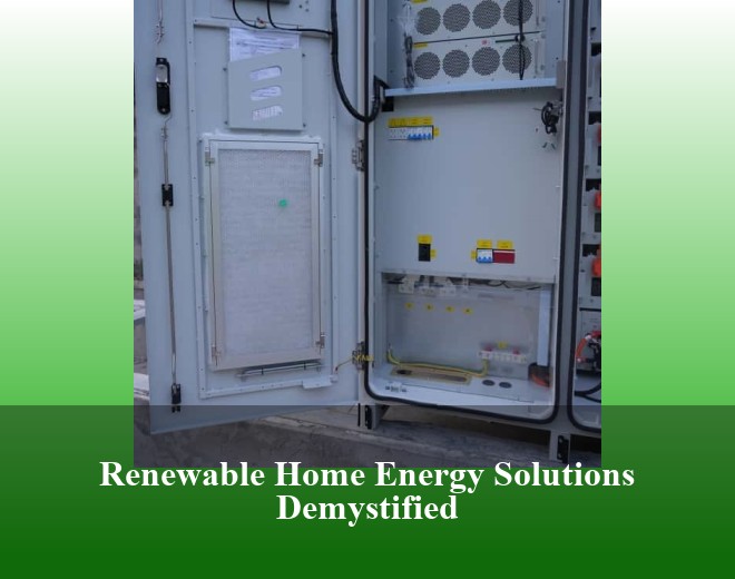 Renewable Home Energy Solutions Demystified
