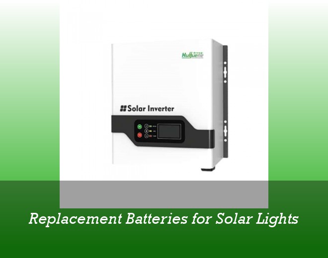 Replacement Batteries for Solar Lights