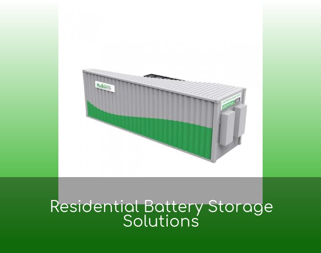 Residential Battery Storage Solutions