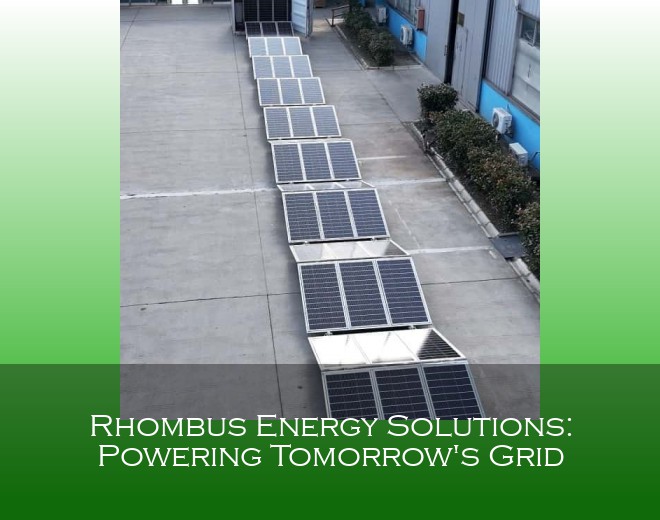 Rhombus Energy Solutions: Powering Tomorrow's Grid