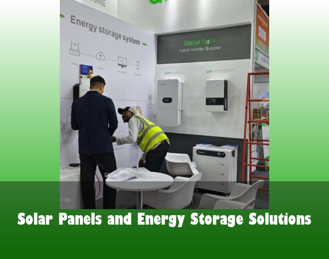 Solar Panels and Energy Storage Solutions