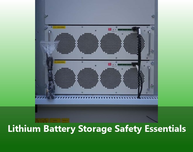 Lithium Battery Storage Safety Essentials