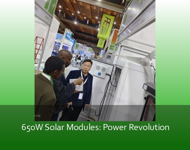650W Solar Modules: Power Revolution