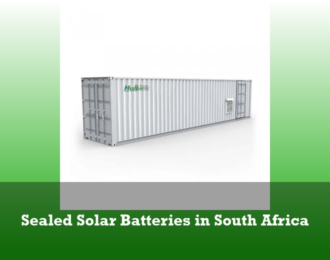 Sealed Solar Batteries in South Africa