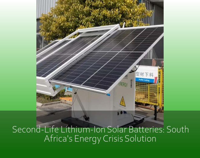 Second-Life Lithium-Ion Solar Batteries: South Africa's Energy Crisis Solution