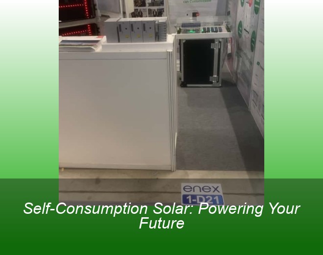 Self-Consumption Solar: Powering Your Future