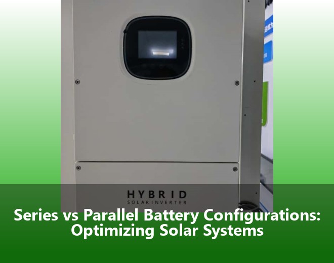 Series vs Parallel Battery Configurations: Optimizing Solar Systems