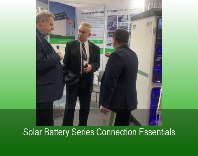 Solar Battery Series Connection Essentials