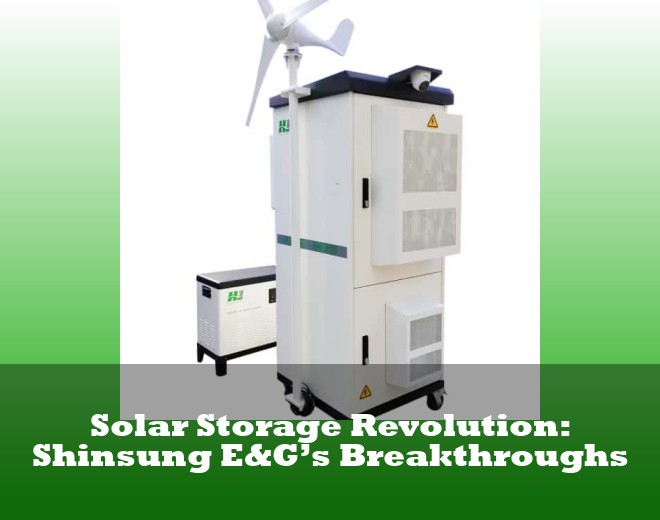 Solar Storage Revolution: Shinsung E&G’s Breakthroughs