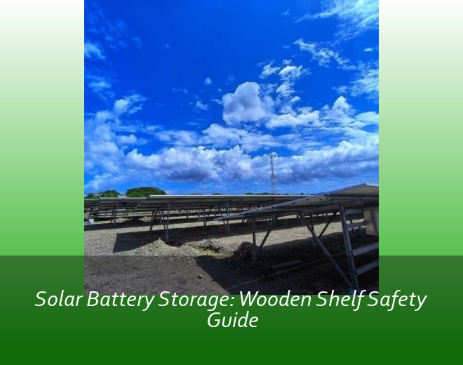 Solar Battery Storage: Wooden Shelf Safety Guide