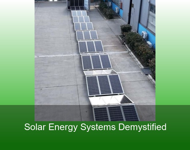 Solar Energy Systems Demystified