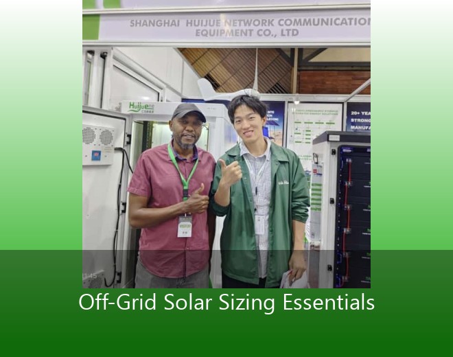 Off-Grid Solar Sizing Essentials
