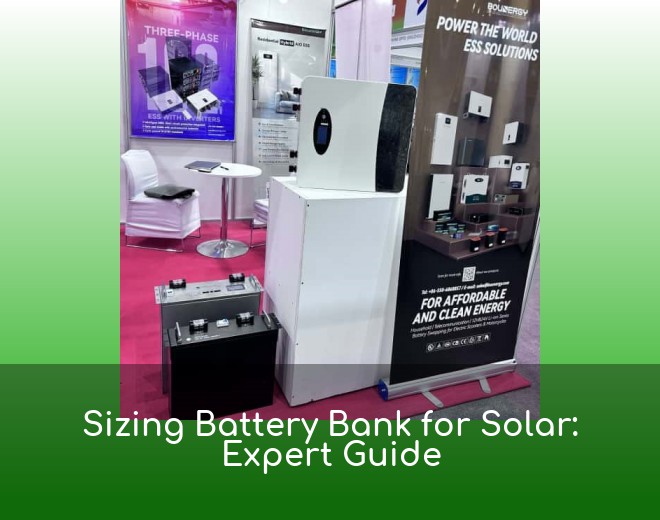 Sizing Battery Bank for Solar: Expert Guide