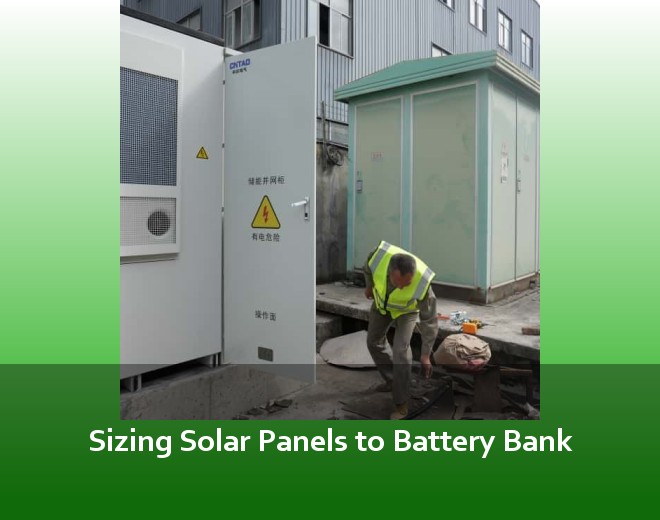 Sizing Solar Panels to Battery Bank