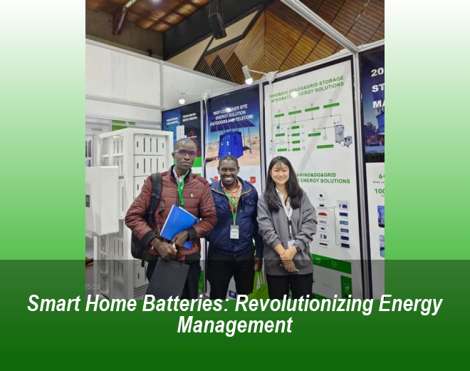 Smart Home Batteries: Revolutionizing Energy Management
