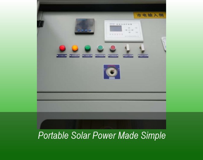 Portable Solar Power Made Simple