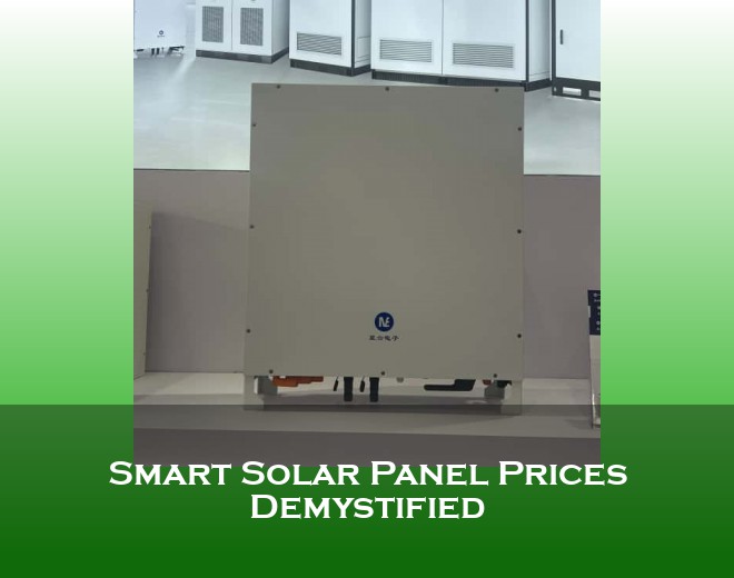 Smart Solar Panel Prices Demystified