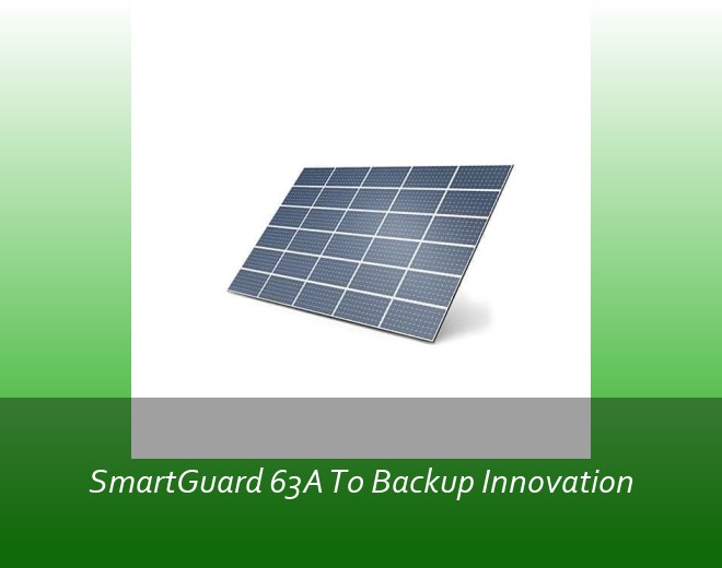 SmartGuard 63A T0 Backup Innovation