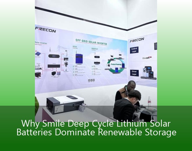 Why Smile Deep Cycle Lithium Solar Batteries Dominate Renewable Storage