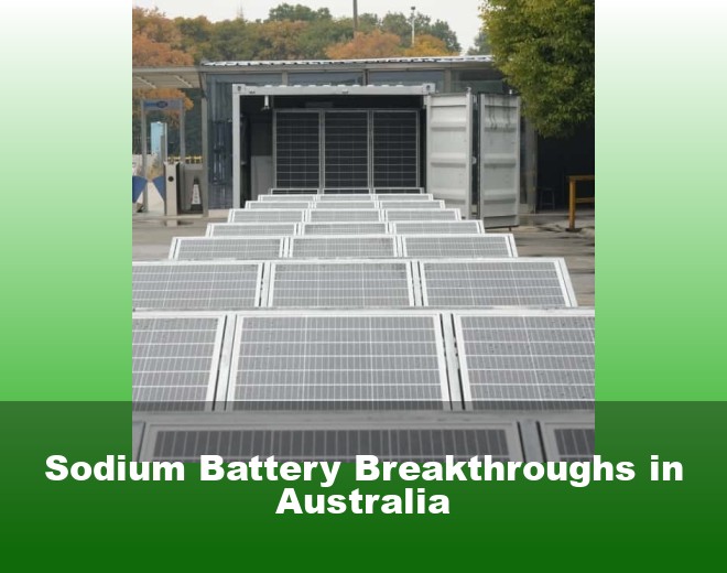 Sodium Battery Breakthroughs in Australia