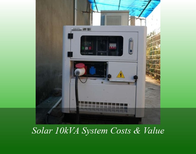 Solar 10kVA System Costs & Value