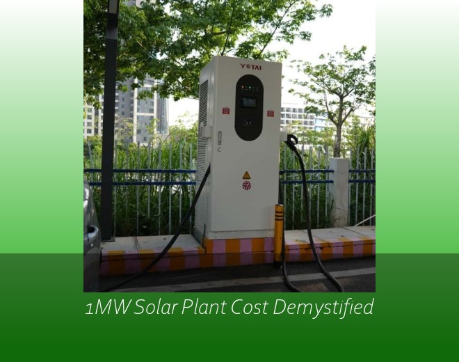 1MW Solar Plant Cost Demystified