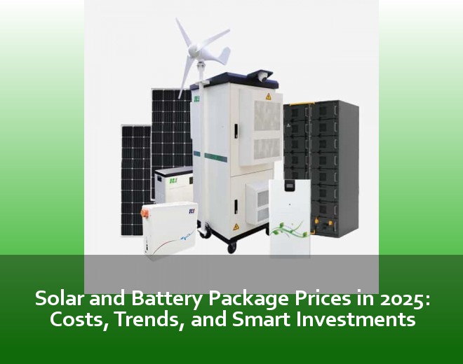 Solar and Battery Package Prices in 2025: Costs, Trends, and Smart Investments