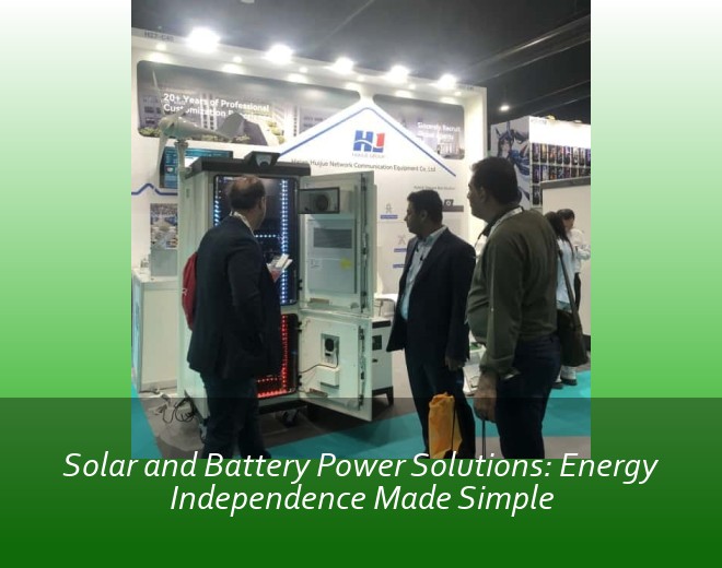 Solar and Battery Power Solutions: Energy Independence Made Simple