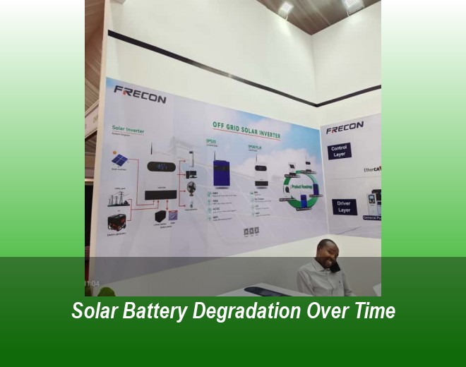 Solar Battery Degradation Over Time