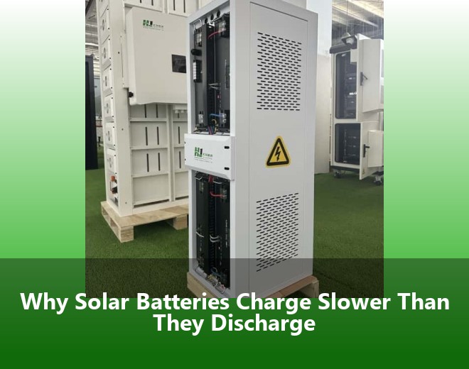 Why Solar Batteries Charge Slower Than They Discharge