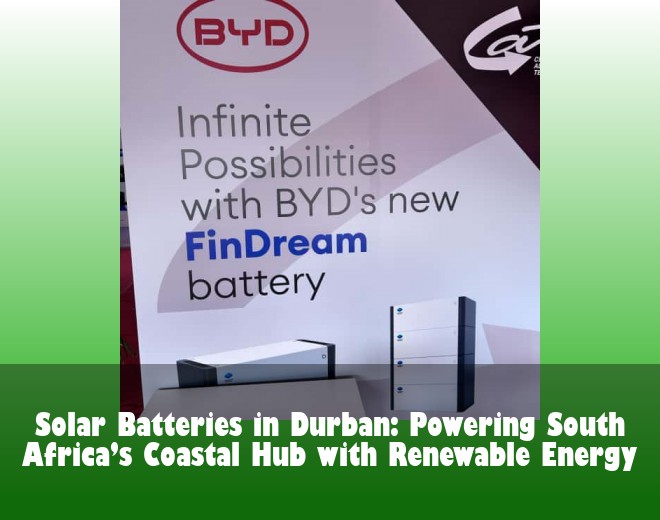 Solar Batteries in Durban: Powering South Africa’s Coastal Hub with Renewable Energy