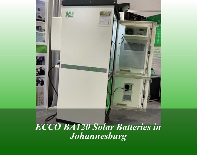 ECCO BA120 Solar Batteries in Johannesburg