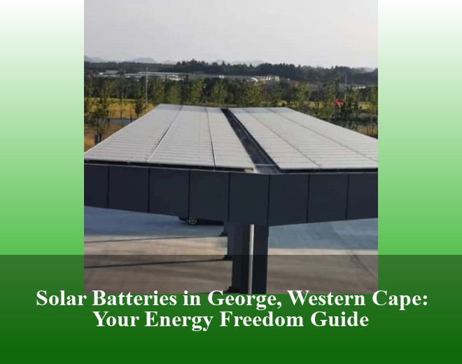 Solar Batteries in George, Western Cape: Your Energy Freedom Guide