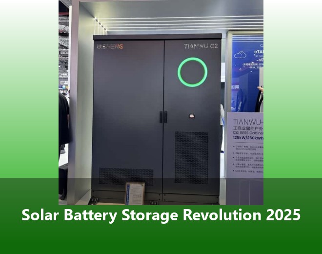 Solar Battery Storage Revolution 2025