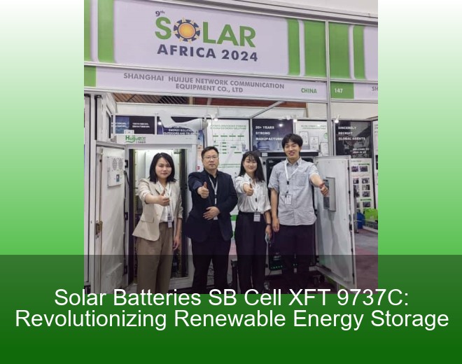 Solar Batteries SB Cell XFT 9737C: Revolutionizing Renewable Energy Storage