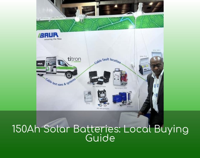150Ah Solar Batteries: Local Buying Guide