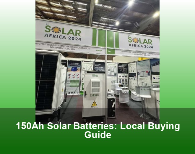150Ah Solar Batteries: Local Buying Guide