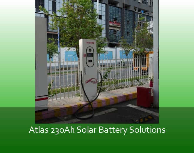 Atlas 230Ah Solar Battery Solutions