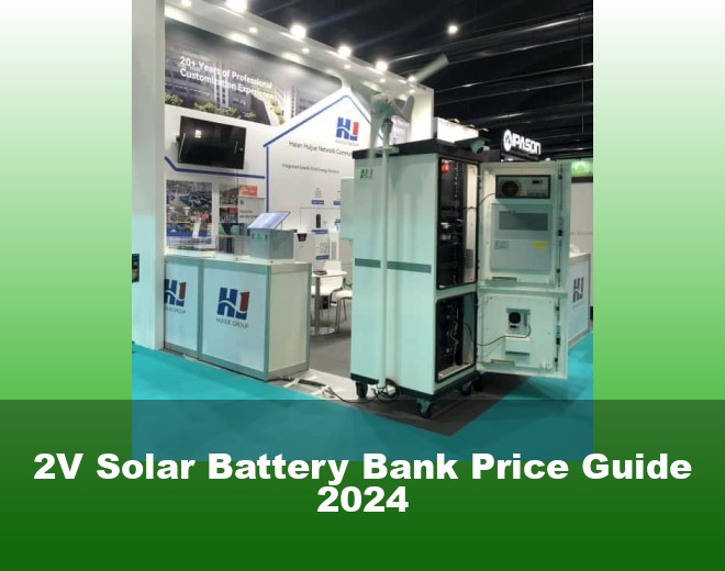 2V Solar Battery Bank Price Guide 2024